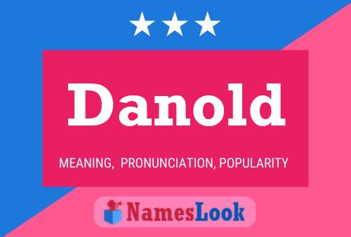 Danold Name Poster