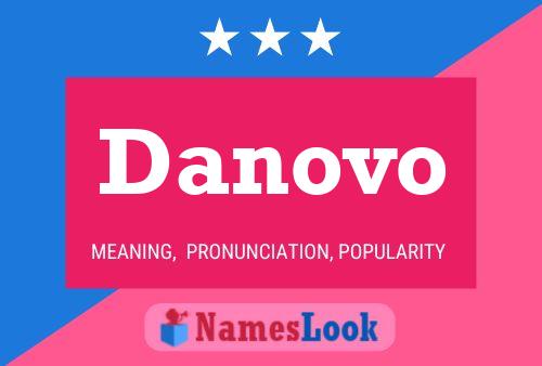 Danovo Name Poster