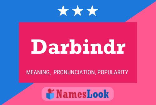 Darbindr Name Poster