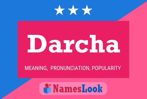 Darcha Name Poster