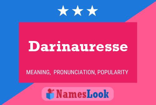 Darinauresse Name Poster