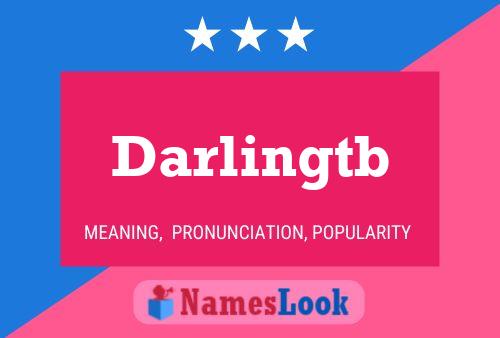 Darlingtb Name Poster