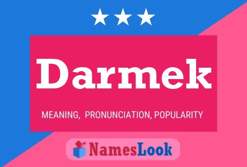 Darmek Name Poster