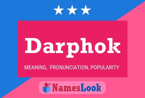 Darphok Name Poster