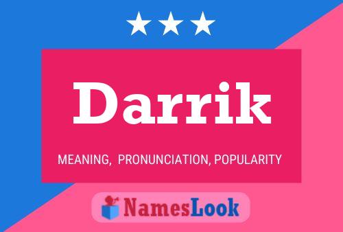 Darrik Name Poster