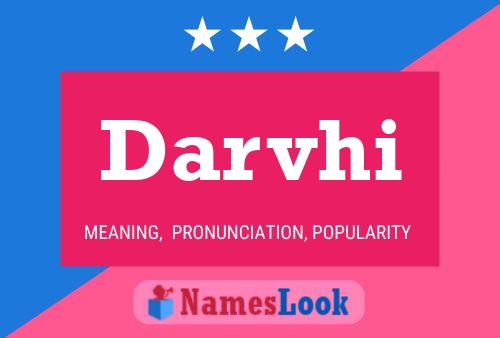 Darvhi Name Poster