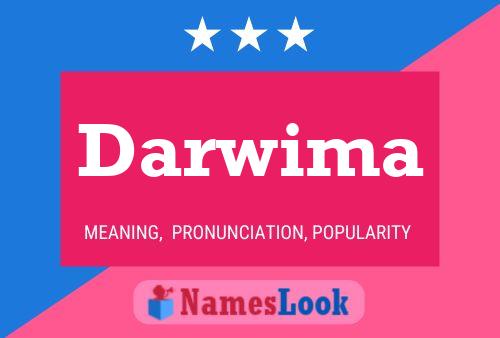 Darwima Name Poster