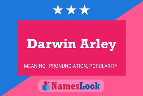 Darwin Arley Name Poster