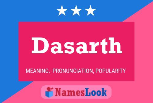 Dasarth Name Poster