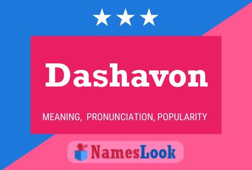 Dashavon Name Poster