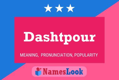 Dashtpour Name Poster