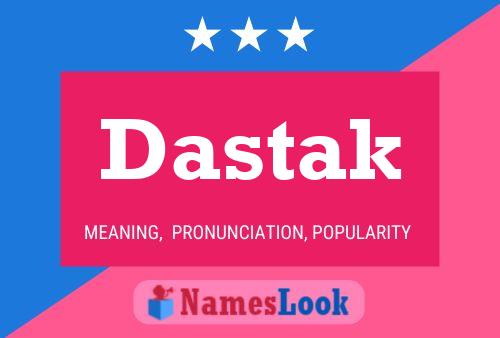 Dastak Name Poster