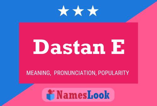 Dastan E Name Poster