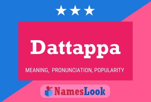 Dattappa Name Poster