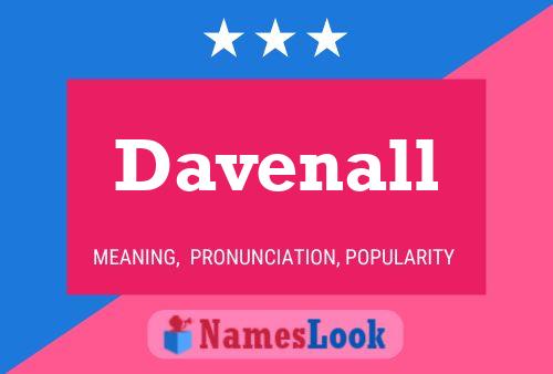 Davenall Name Poster