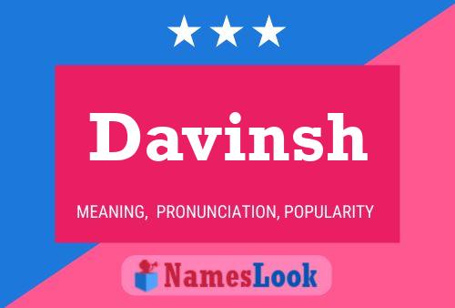 Davinsh Name Poster