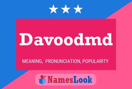 Davoodmd Name Poster