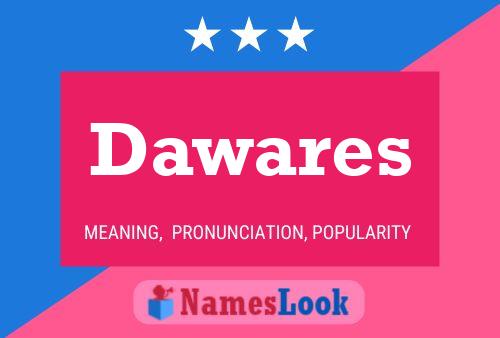 Dawares Name Poster