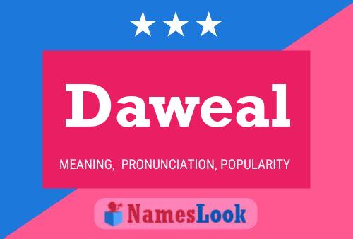 Daweal Name Poster