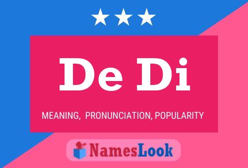 De Di Name Poster