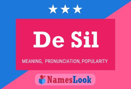 De Sil Name Poster