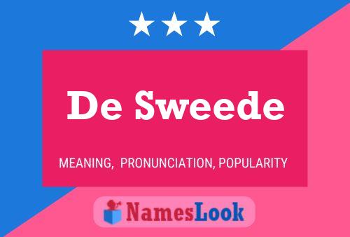 De Sweede Name Poster