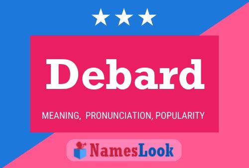 Debard Name Poster