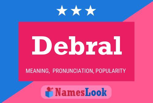 Debral Name Poster