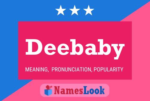 Deebaby Name Poster