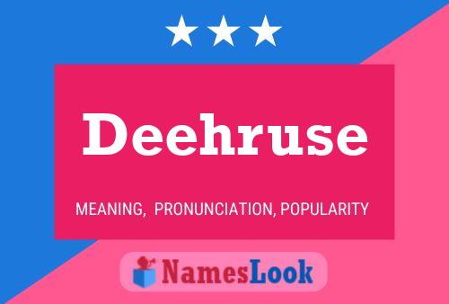 Deehruse Name Poster