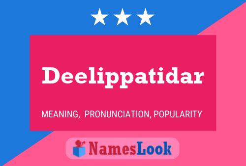 Deelippatidar Name Poster