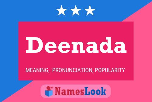 Deenada Name Poster