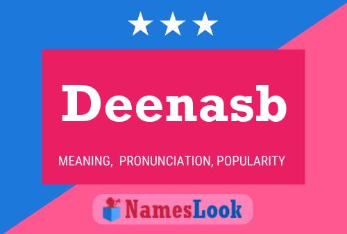 Deenasb Name Poster