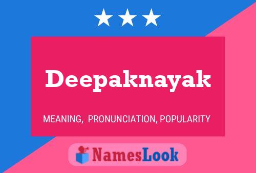 Deepaknayak Name Poster