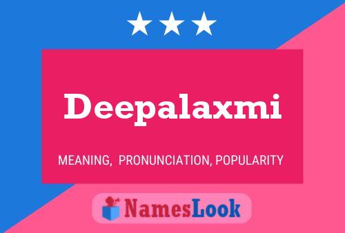 Deepalaxmi Name Poster