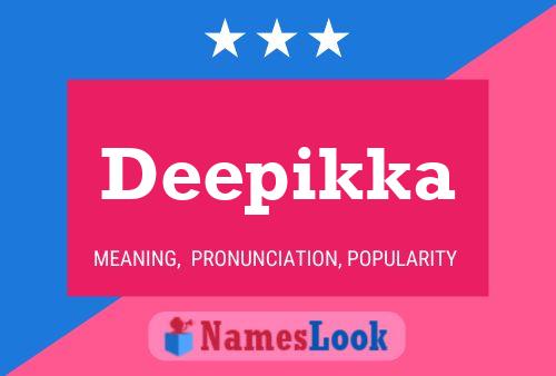 Deepikka Name Poster