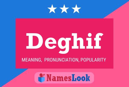 Deghif Name Poster