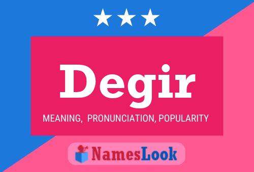 Degir Name Poster