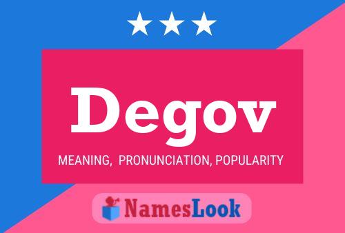 Degov Name Poster