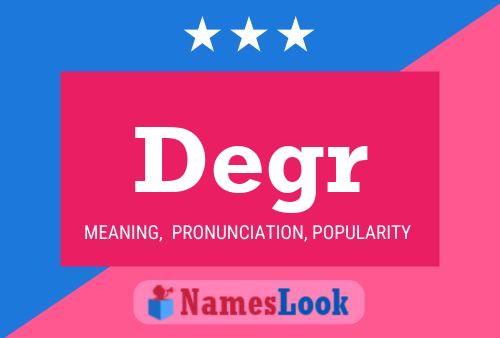 Degr Name Poster