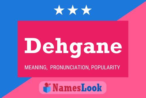 Dehgane Name Poster