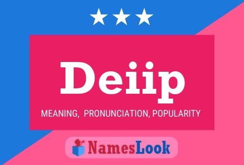 Deiip Name Poster