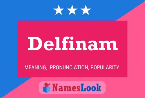 Delfinam Name Poster