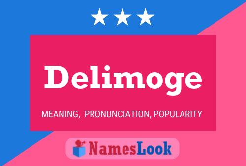 Delimoge Name Poster