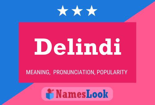 Delindi Name Poster