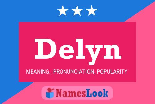 Delyn Name Poster