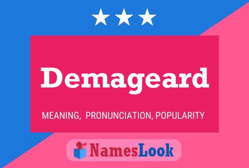 Demageard Name Poster