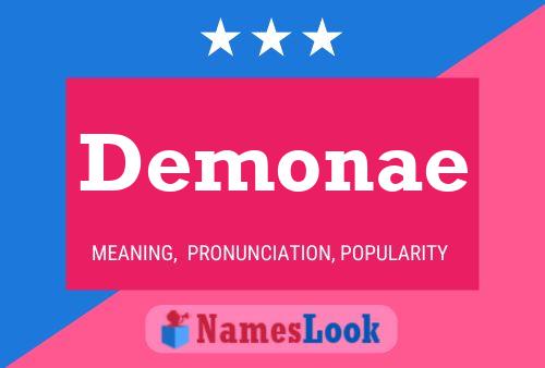 Demonae Name Poster