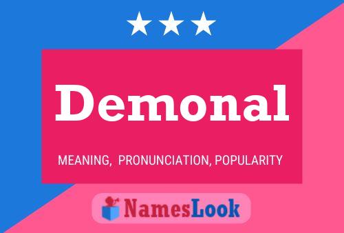 Demonal Name Poster