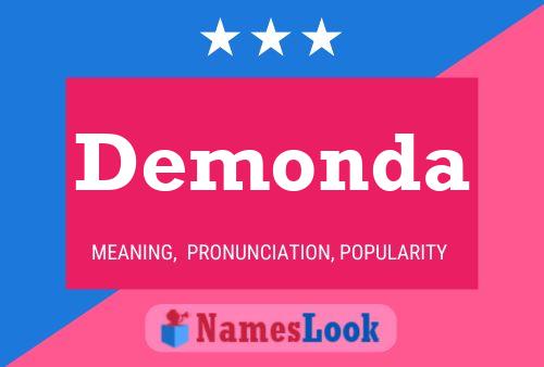 Demonda Name Poster